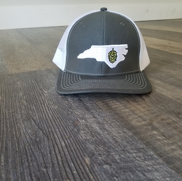 Richardson 112 charcoal/white hat - Picture 2 of 2